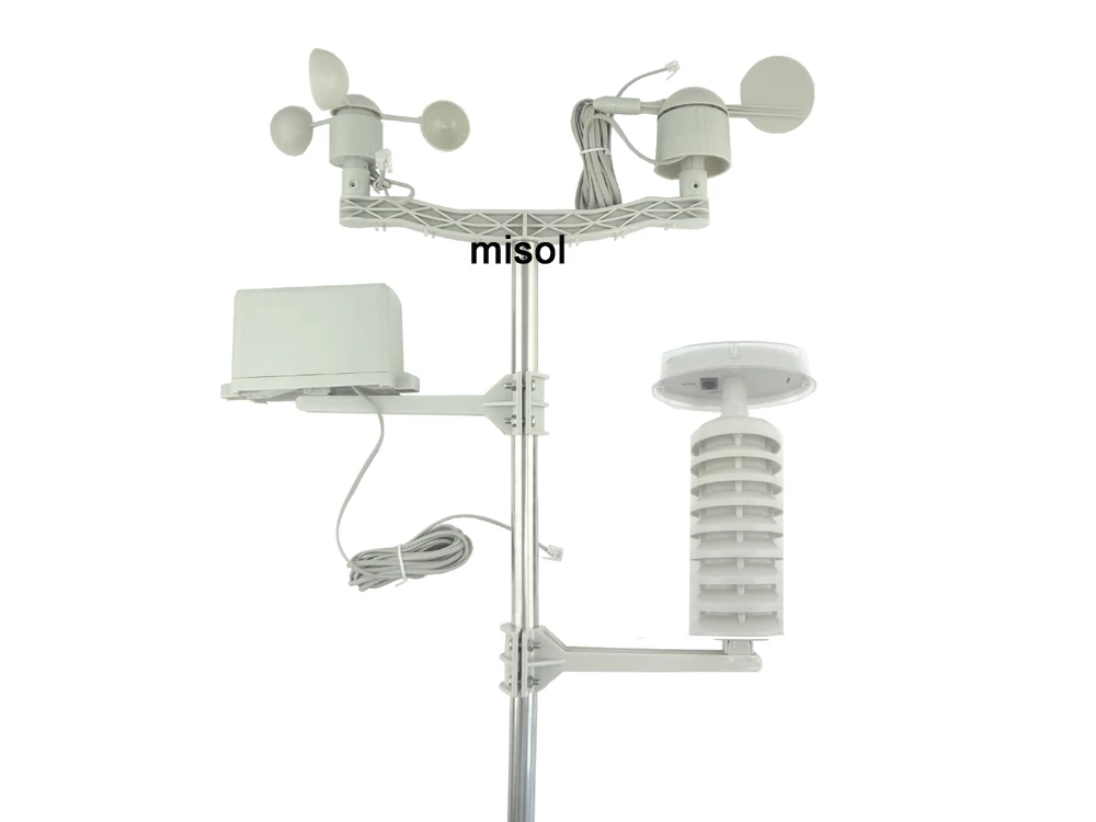 Беспроводная метеостанция Pro с интерфейсом ПК сенсорная панель солнечным