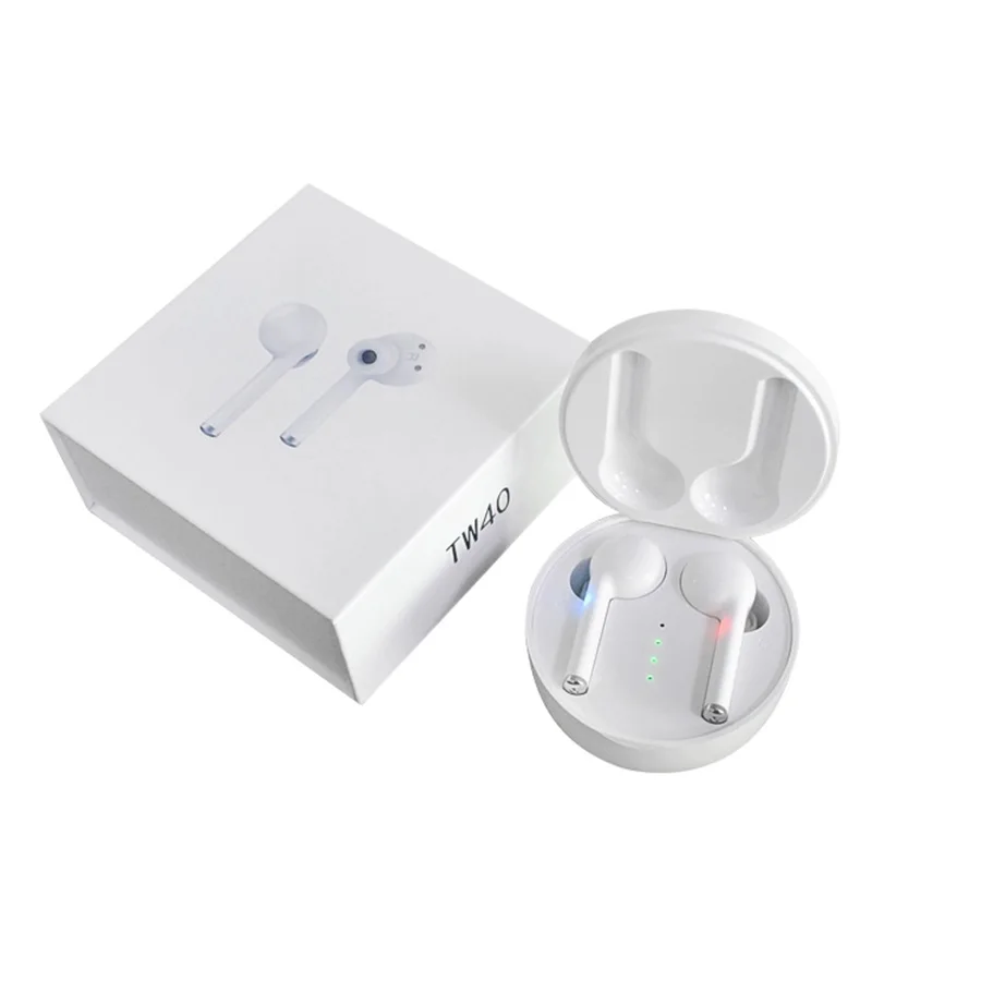 TW40 TWS Беспроводные Bluetooth 5 0 наушники Super Bass 6D 3D HiFi стерео гарнитура Handsfree Call