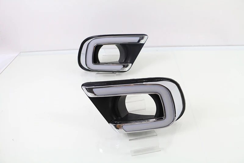 Автомобильная проблесковая 2 шт. Светодиодный дневной светильник для Fiat Freemont 2014