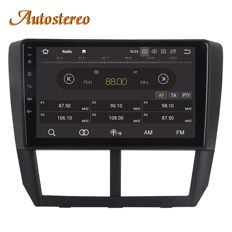 Car No DVD player GPS navigation Android 9 For Subaru Forester Impreza 2008-2013 Auto multimedia radio tape recorder head unit