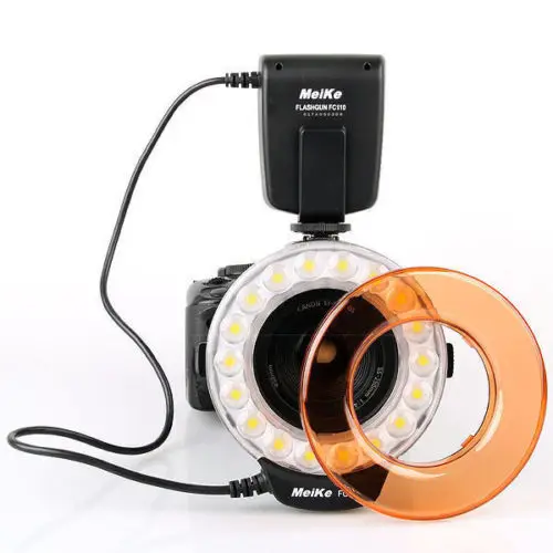 Meike FC-110 светодиодный макро-Кольцевая вспышка для Canon/Nikon/Pentax/Olympus | Электроника