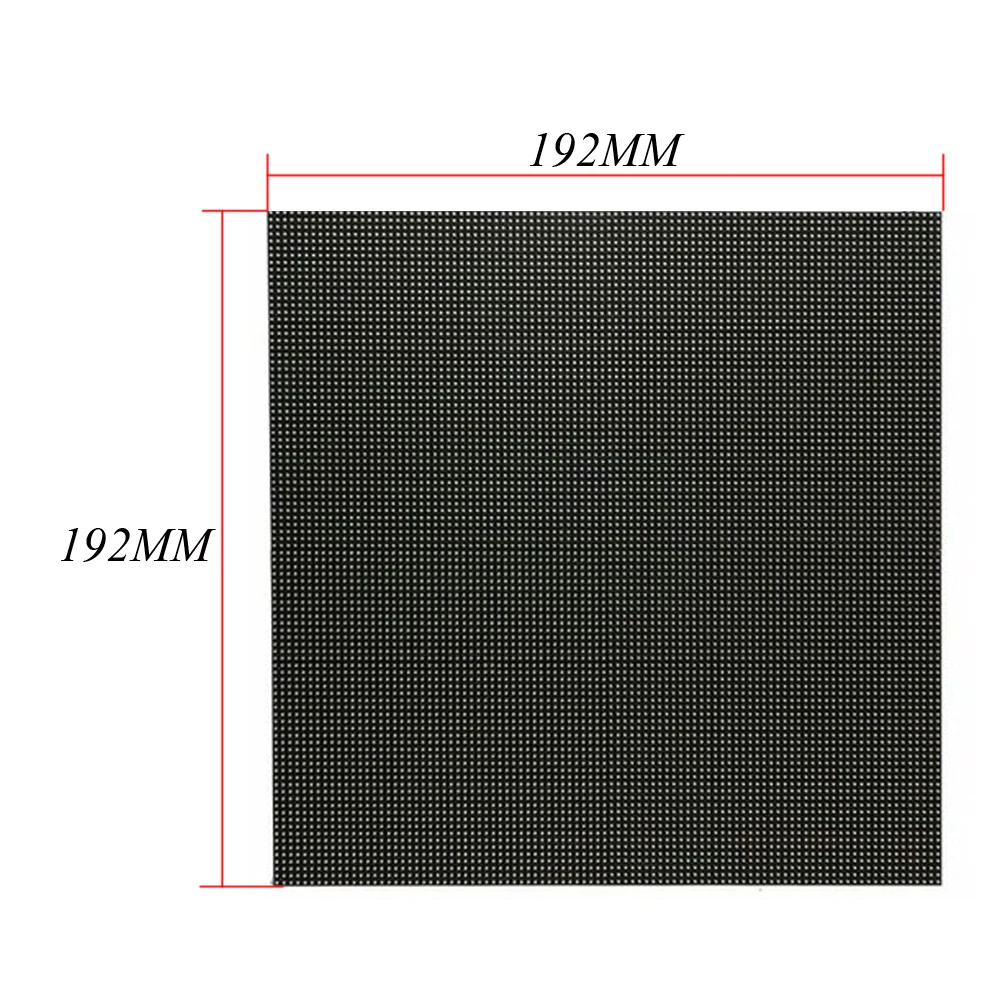 Светодиодный Дисплей P6 192*192 мм 32*32 пикселей 1/16 сканирования 3 in1 SMD3528 RGB полный Цвет