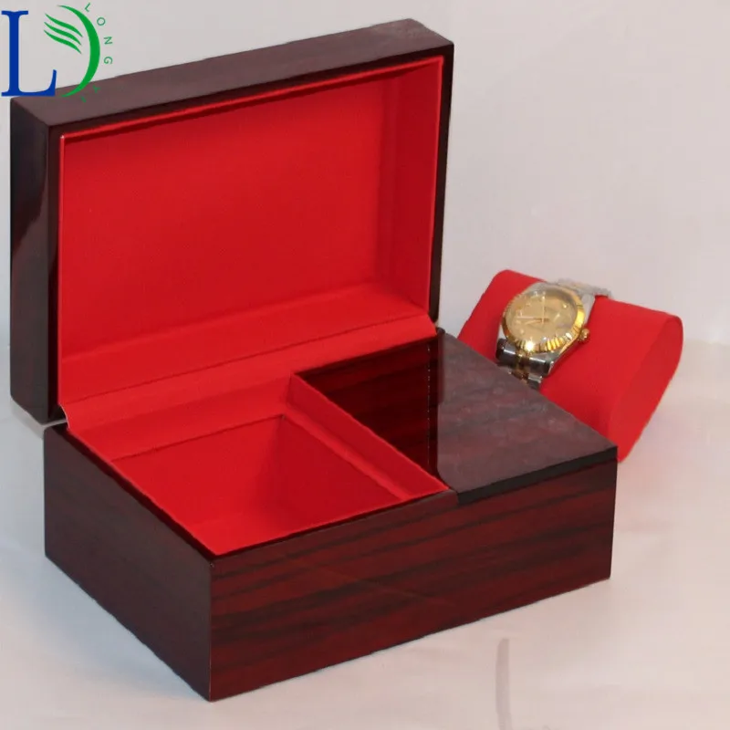 Деревянная коробка для хранения подарочная упаковка чехол деревянная часов