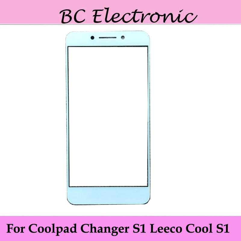 Для Coolpad/Letv Cool Changer S1 Внешний стеклянный объектив для сенсорного экрана внешний