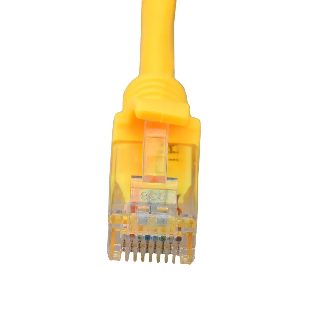 1 5 м желтый внешний сетевой Ethernet кабель CAT5e 100% медный usb sata переходная карта rj45