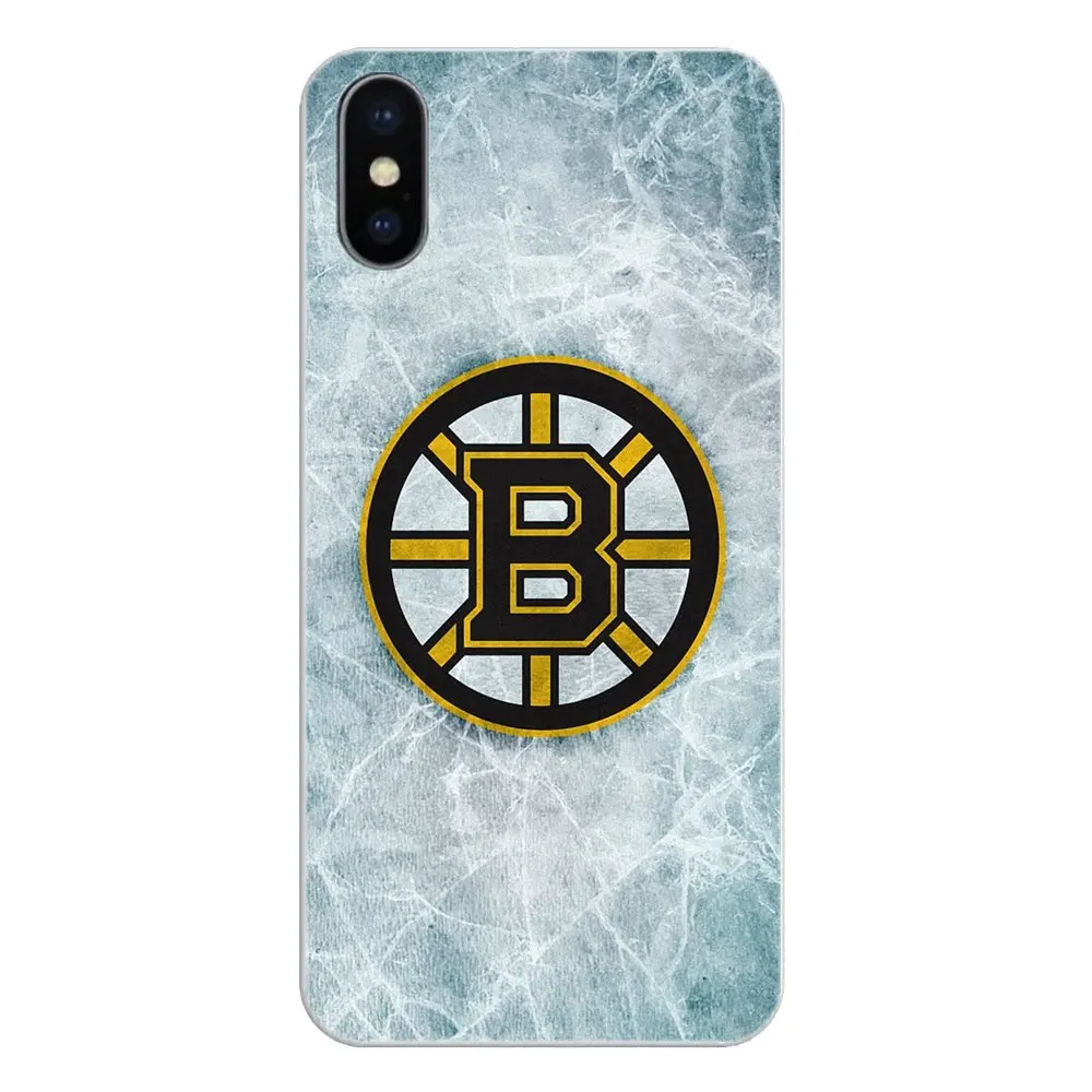 For Huawei P Smart Y6 P8 P9 P10 Plus Nova P20 Lite Pro Mini 2017 SLA-L02 SLA-L22 2i Boston Bruins Ice Hockey Silicone Phone Case |