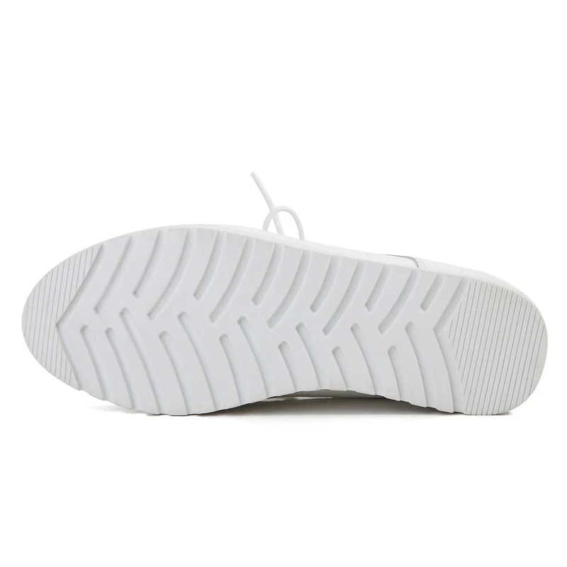 LEMAI/женская кожаная обувь на плоской подошве сезон весна-лето 2018 года модные