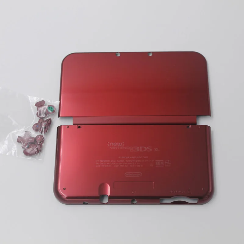 4 цвета для новых 3DS XL 3dsxl чехол полная крышка корпуса LL 3dsll Передняя Задняя Лицевая
