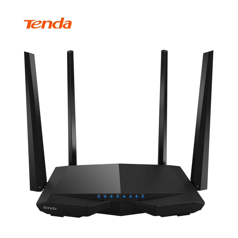 Tenda ac6 Беспроводной Wi-Fi маршрутизатор 1200 м 11ac Dual Band ретранслятор 2.4 г/5 г приложение