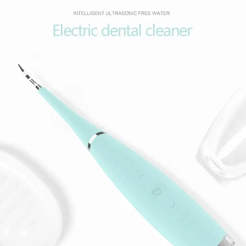 

Professional USB Electric Tooth Cleaner Sonic Dental Scaler Tooth Calculus Stain Tartar Remover Rechargeable