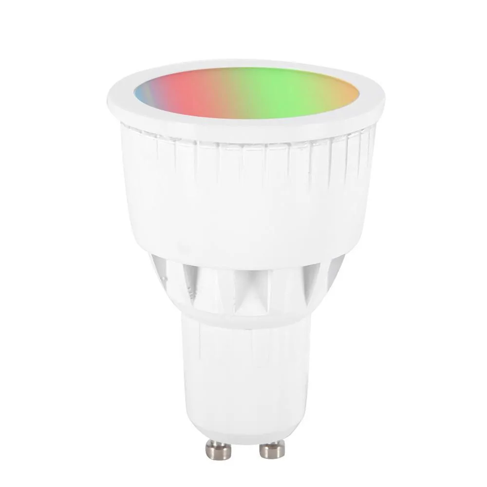 GU10 GU10/GU5.3/E27 WiFi Smart Gloeilamp 22 светодиода лампа Bombillas RGBW 6 Вт лампада приложение дистанционного Dimbare Werken met Alexa Google IFTTT - Испускаемый цвет: GU10