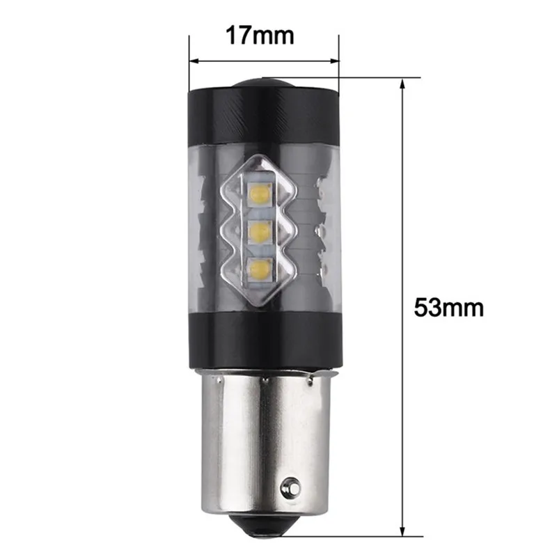 GrandEver 80 Вт Высокая мощность супер яркий HID Белый 1156 BA15S RV Кемпер трейлер LED свет DC