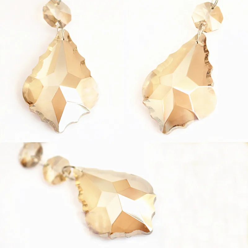 Оптовая цена Бесплатная доставка 102 шт./лот 63 мм цветные хрустальные призмы для