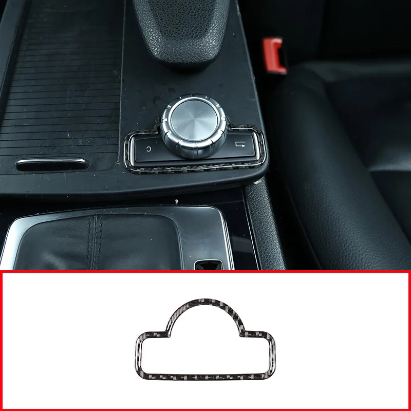 Настоящее углеродное волокно для Mercedes Benz C Class W204 2007 2013 GLK X204 E W212 Автомобильная