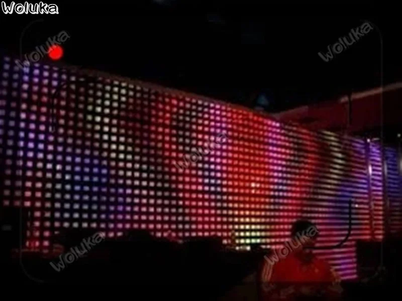 Видео Шторы декоративное фоновое полотно для P12 сцена для свадебной вечеринки фон светодиодный RGB видео Шторы CD50 W03