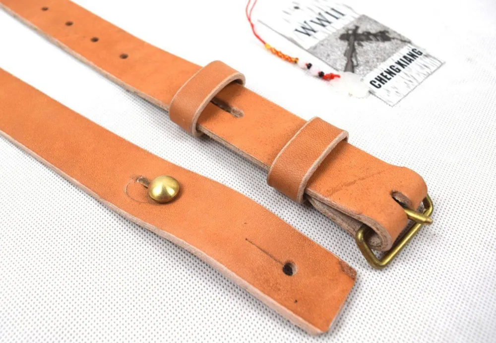 Военный WW2 японский армейский Arisaka Тип 99/38 кожаный оружейный ремень|Спортивные