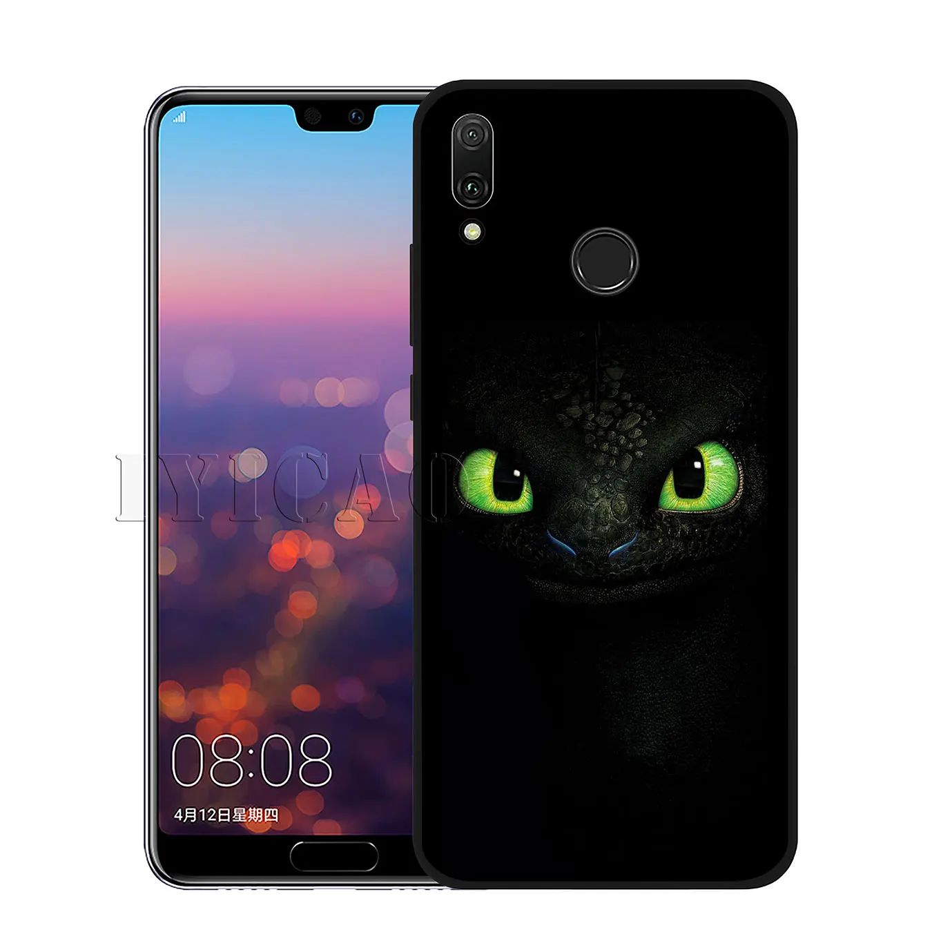 IYICAO Беззубик Как приручить дракона мягкий чехол для huawei P20 Pro P10 P8 P9 P30 Lite Mini P Smart - Цвет: 5