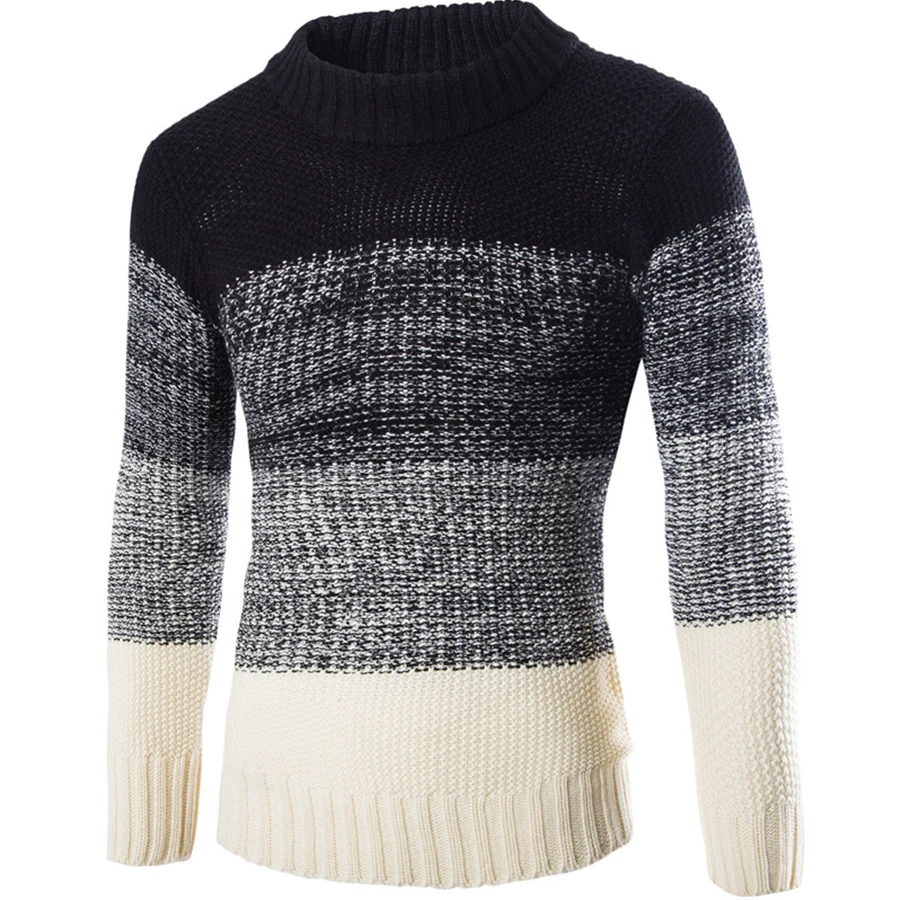 Мужчины Свитер 2016 Зима Новый Моды Случайные Slim Fit Тянуть Homme О Длинным Рукавом