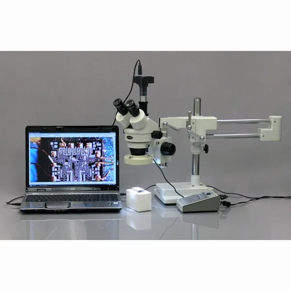 AmScope 3MP USB2.0 цифровой микроскоп Камера + программное обеспечение|Детали и