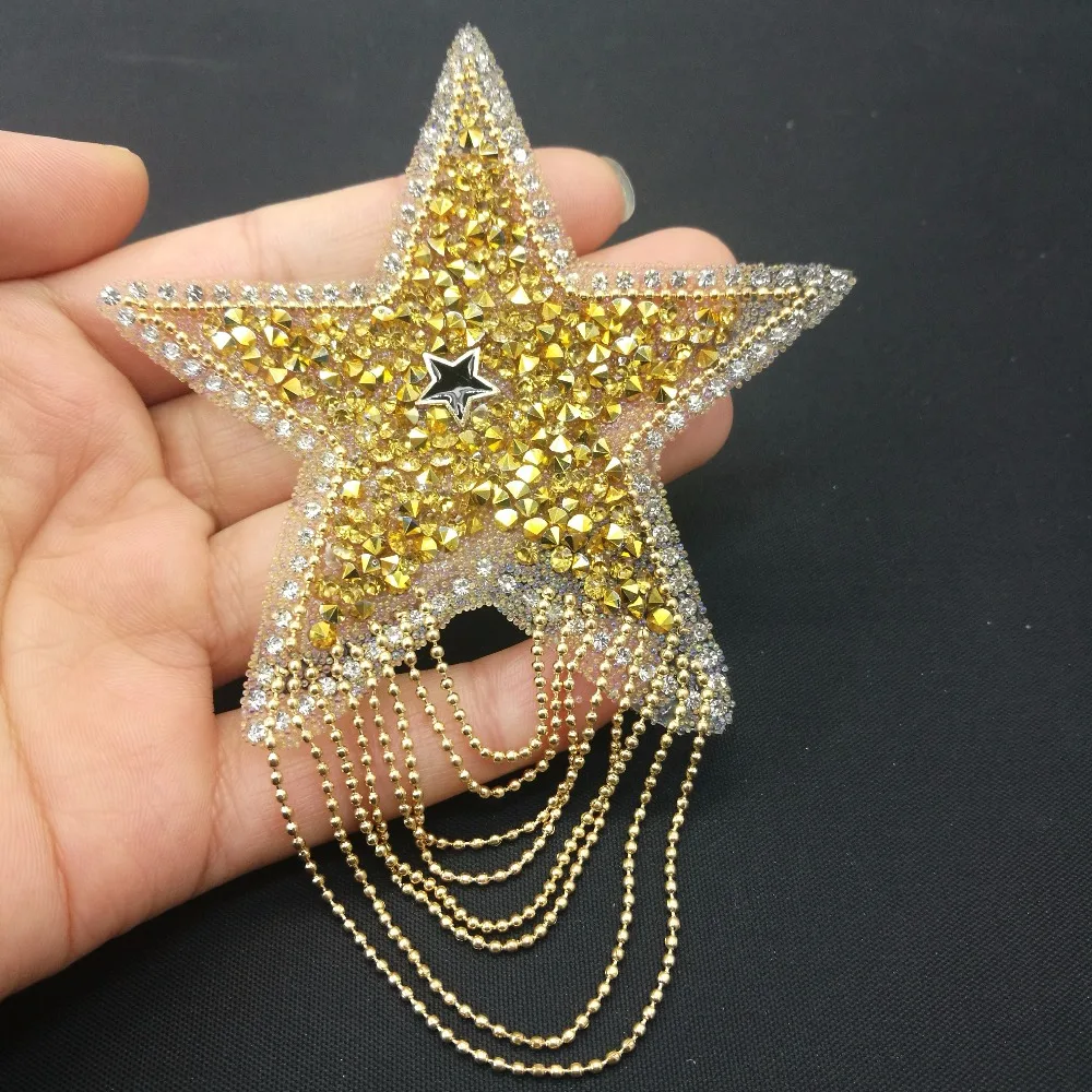 Патчи со стразами 1 шт. 8 5 см|iron on|star patchstar iron on patch |