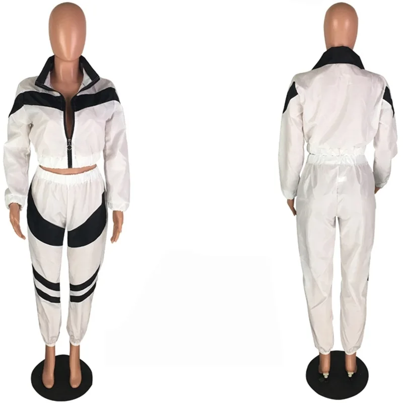 Женский спортивный костюм из 2 предметов куртка бомбер со светоотражающими