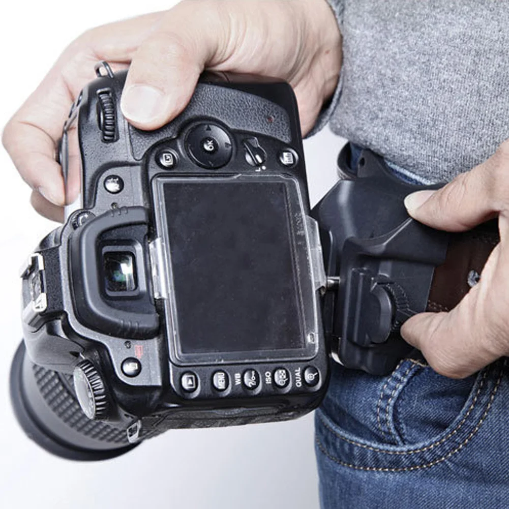 Скоба для быстрого крепления камеры на пояс с креплением Canon Nikon всех камер