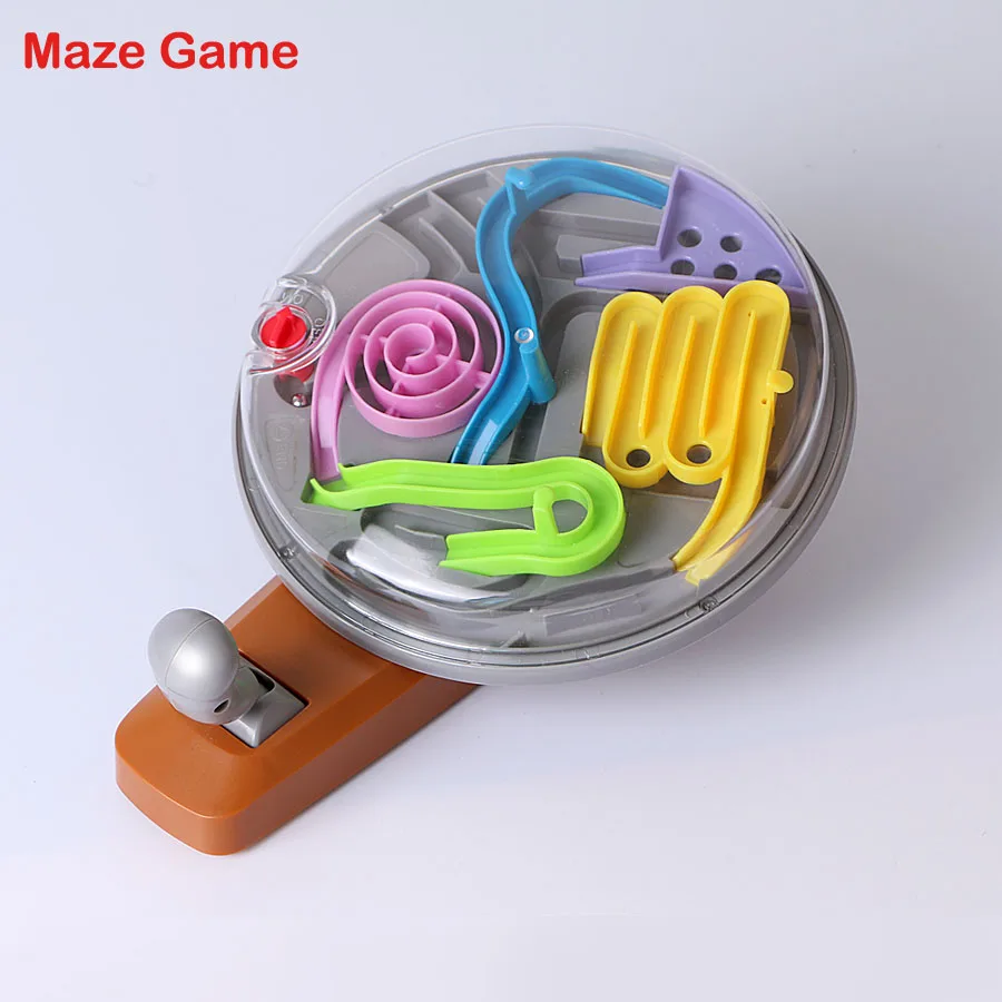 Maze Game ball 3 3D головоломка волшебный Perplexus лабиринт интерактивная игра Лабиринт, 99-299 вызовы IQ баланс Развивающие игрушки для детей и взрослых - Цвет: Maze Game ball 3