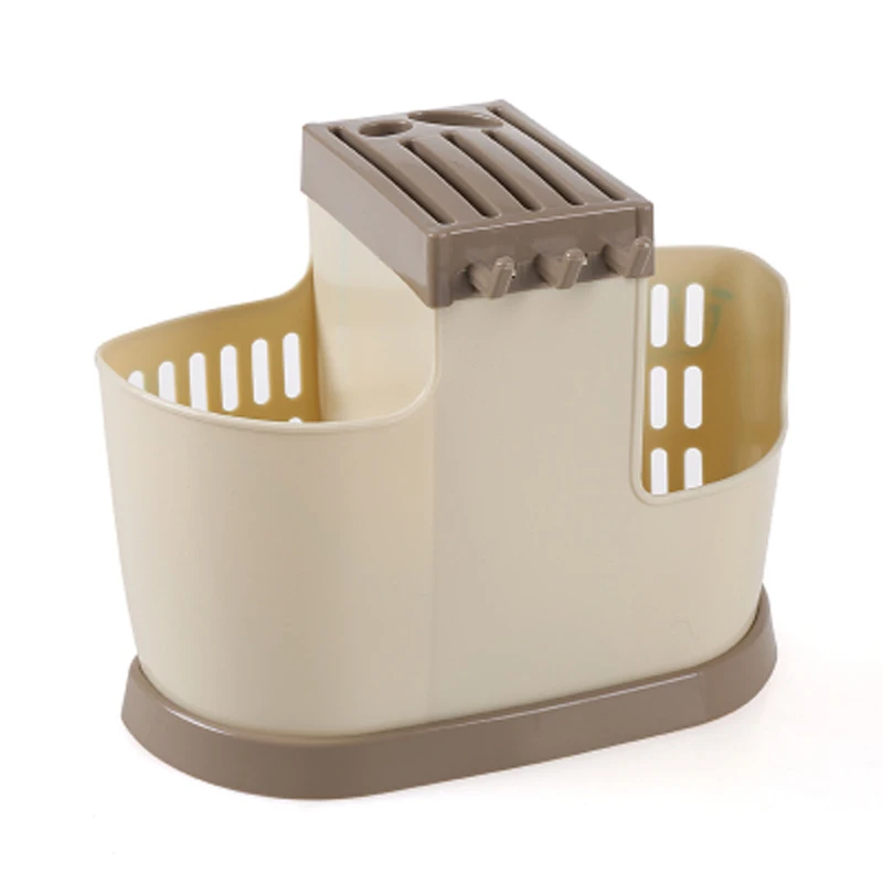 Khaki Knife Block Пластик Ножи блок подставка для кухонных ножей держак керамического ножа многофункциональный нож из экологически чистого материала кухонная подставка - Цвет: Khaki Knife Block