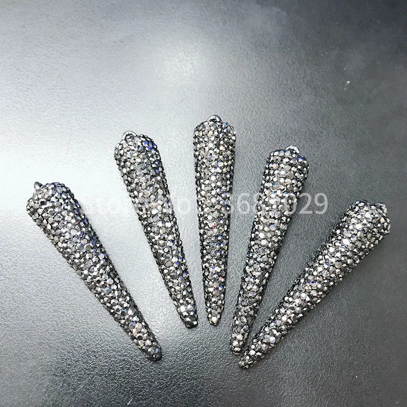 

Our simple super flash Rhine stone beads all-match clothing accessories