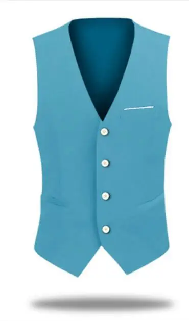 Pic Color PEORCHID бордовый Для мужчин жилет серый/синий Best Man жилет Slim Fit Винтаж Для мужчин итальянский Повседневное свадебные жених жилет дешевые - Цвет: Pic Color
