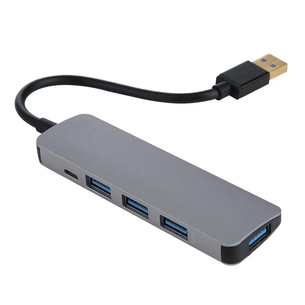 USB 3 0 5в1 концентратор адаптер 4xusb3.0 Micro для ПК ноутбука компьютера Мульти Usb Ugreen Тип