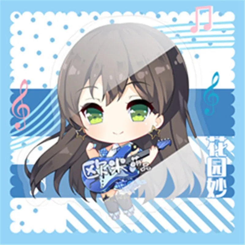 C Аниме BanG Dream! Вечерние повязки для девочек! Rimi Ushigome Saya фигурка на акриловой подставке брелок Хэллоуин косплей стенд фигурка брелок игрушка - Цвет: C