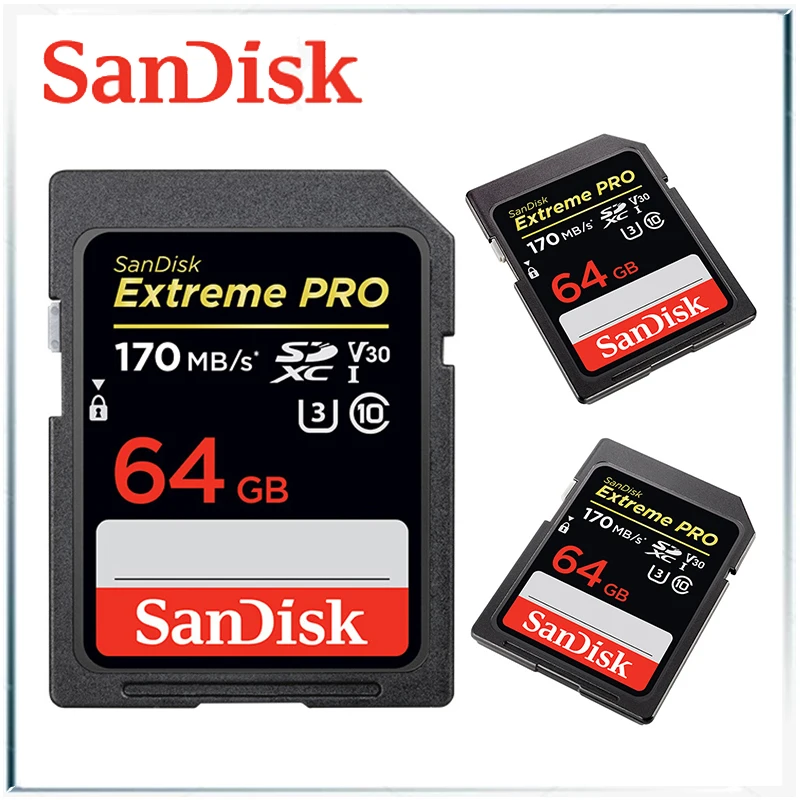 SANDISK Экстремальный PRO SDHC и SDXC UHS I Карта sandisk Экстрим pro карта sdxc sdhc uhs i памяти SD