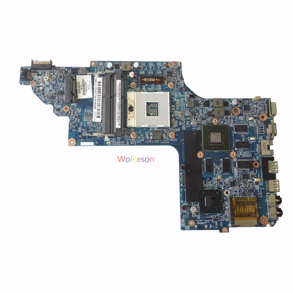 SHELI для hp павильон DV6 7000 Материнская плата ноутбука 682170 501 48.4ST10.031 11254 3 GT630M 2 GB GPU DDR3