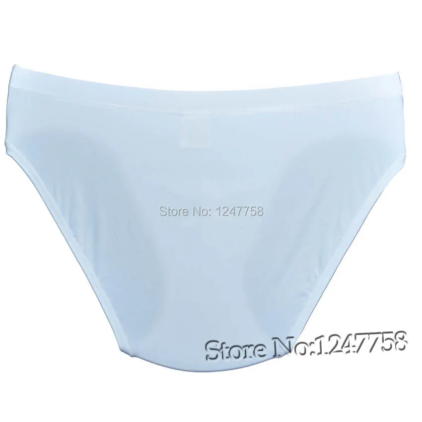 6 шт./лот сексуальные мужские Гладкие трусы нижнее белье трусики бикини Короткие