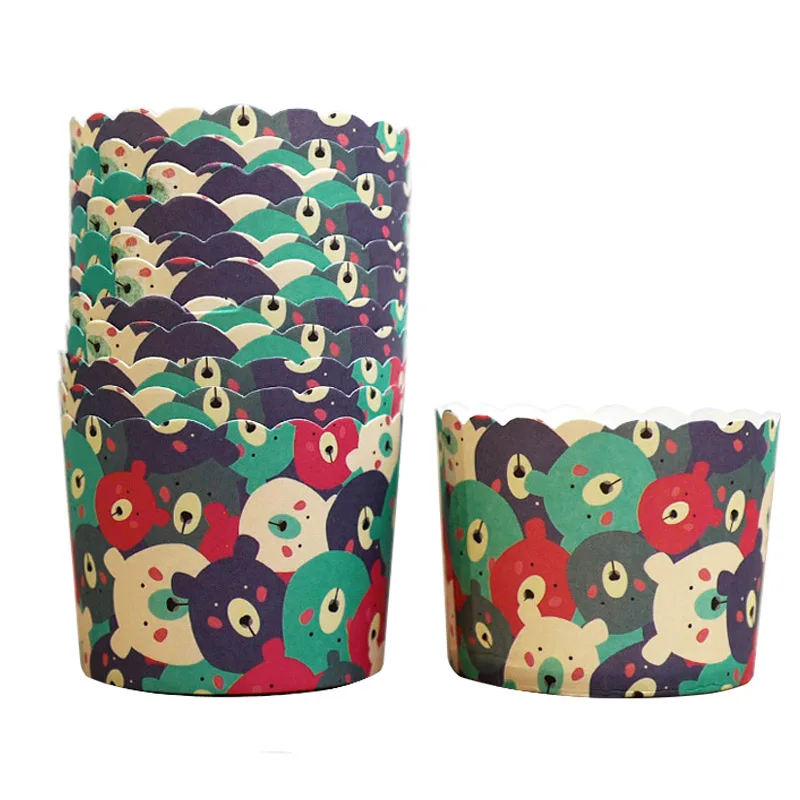 100 шт. Пасхальный кролик утка Питер белое облако бумага для выпечки чашка кекса