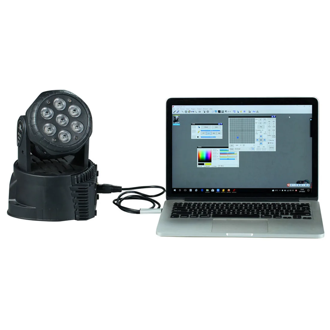 1 шт. USB к DMX интерфейсному адаптеру LED DMX512 студийный компьютер ПК контроллер