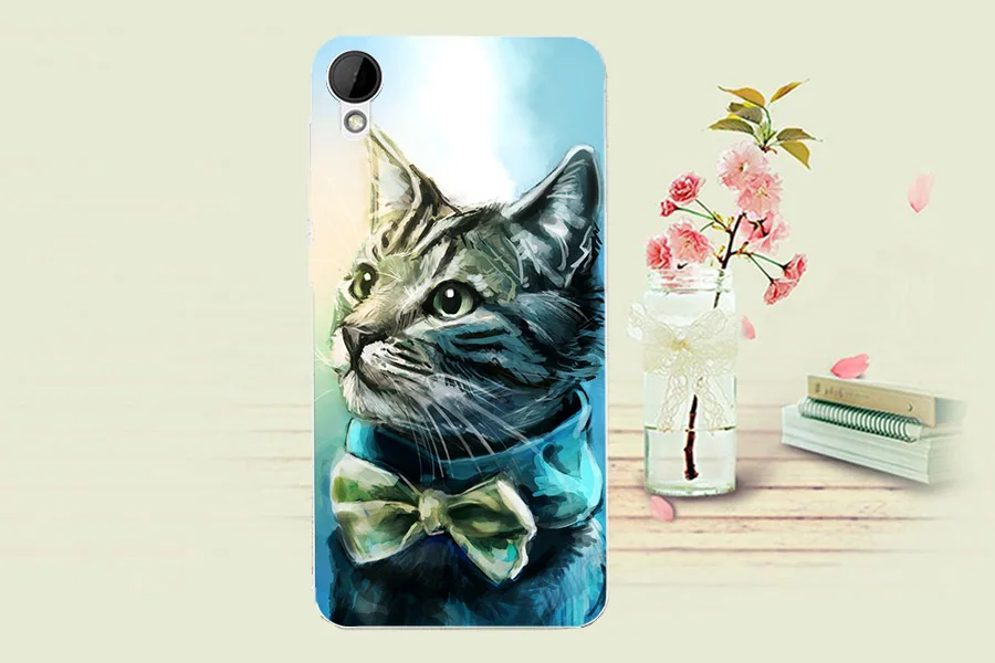 14 Вышивка Крестом Картины Высочайшее качество diy Окрашенные чехол для HTC Desire 825 Best