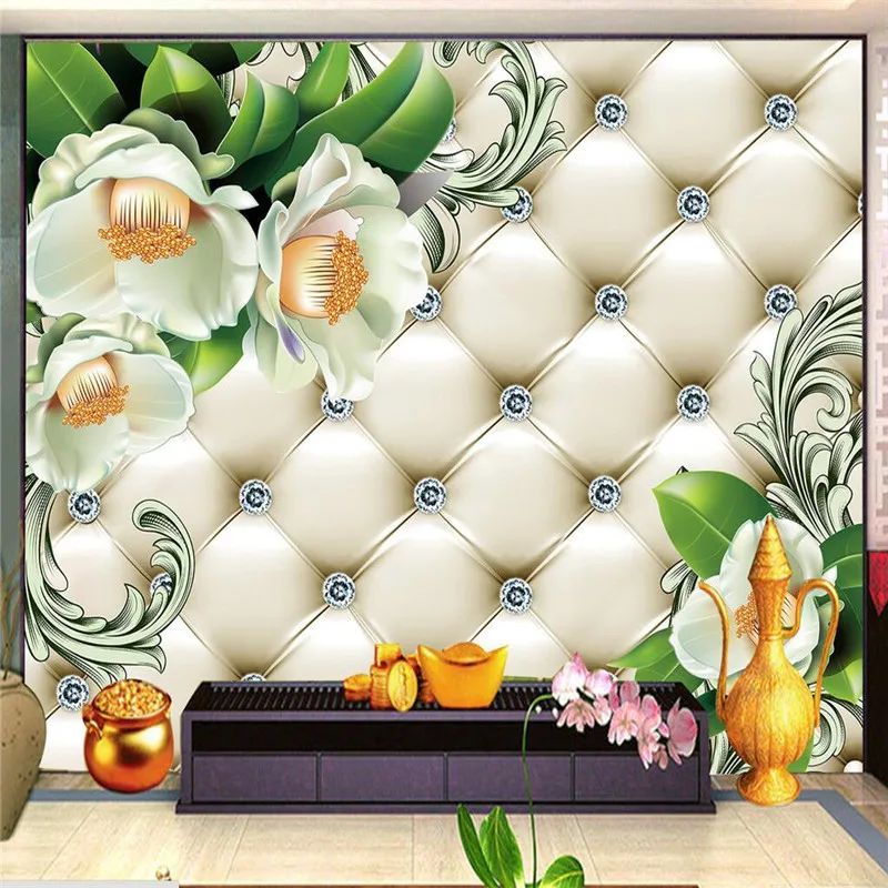 Обои для студийной фотосъемки мягкая посылка с алмазным цветком настенная