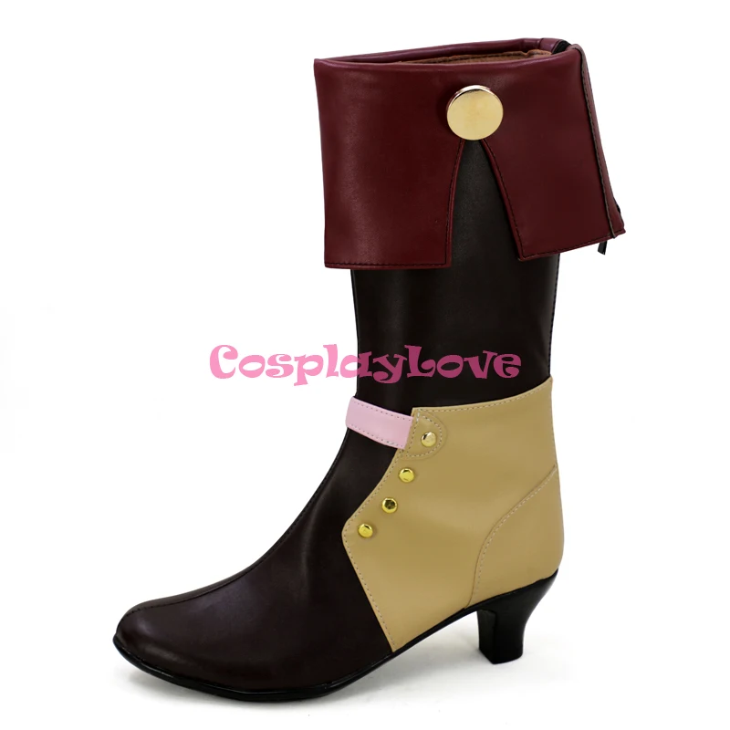 CosplayLove Idolish7 обувь для косплея маленький красный капюшон Осака Сого сапоги