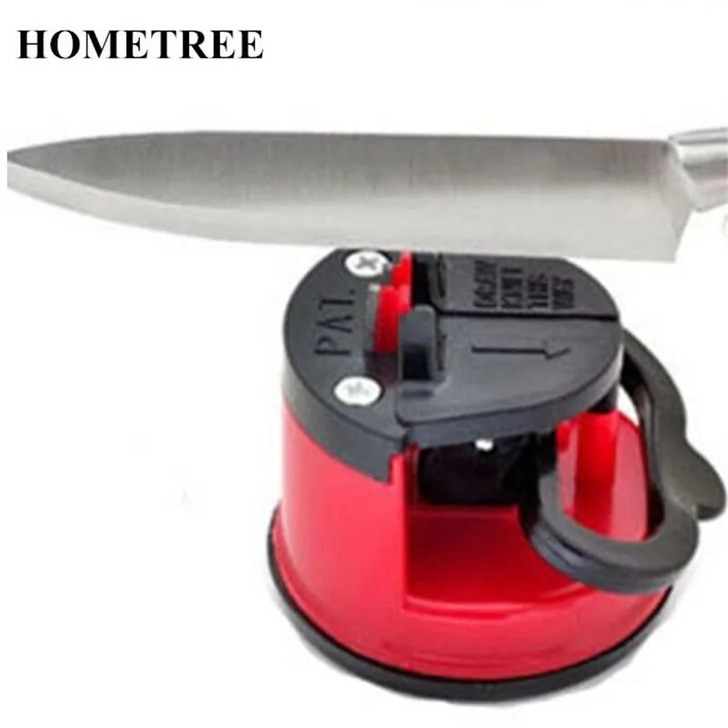 

HOMETREE 1PC Household Sucker Sharpeners With Suction Cups Fine Iron Sharpening Tool Whetstone New Kitchen Knife Sharpener H408