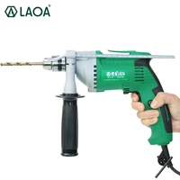 laoa 550w 220v household multi functional used reverse rotate electric impact drill electric screwdriver