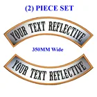 2 шт. в комплекте, вышивка mc rocker шириной 350 мм