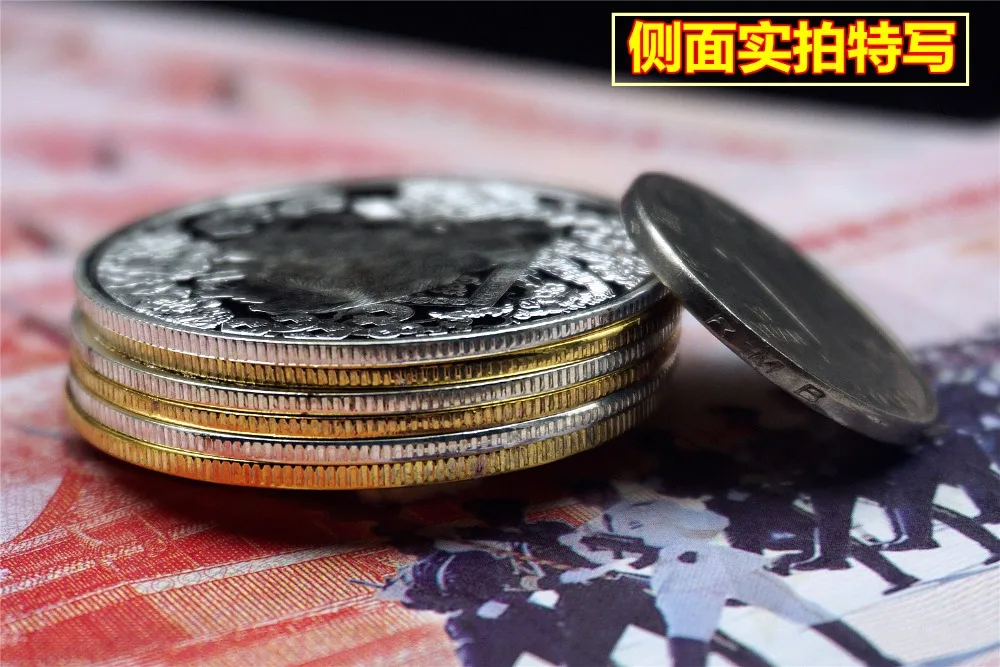 Золотой Китайский Зодиак юбилей монеты год Обезьяны Сувенир Монета КОПИЯ бизнес