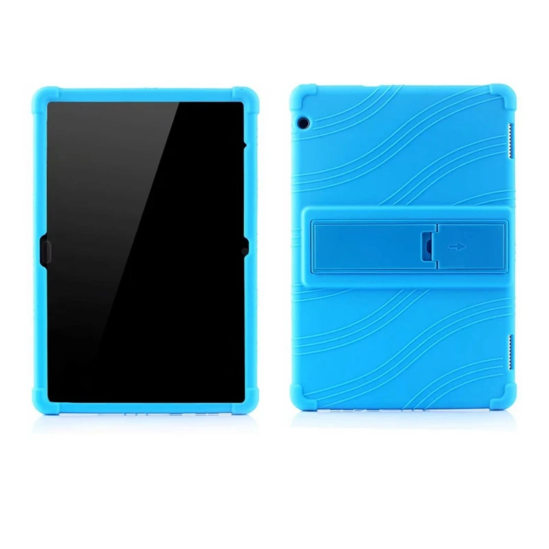 Силиконовый чехол для huawei mediapad T5 AGS2-W09/L09/L03/W19, 10,1 дюймов, чехол-подставка для huawei mediapad T5 10, мягкий чехол+ пленка+ ручка