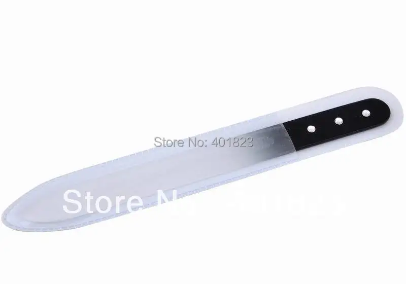 10 шт./лот стеклянные пилки для ногтей прочный кристалл пилка буферная