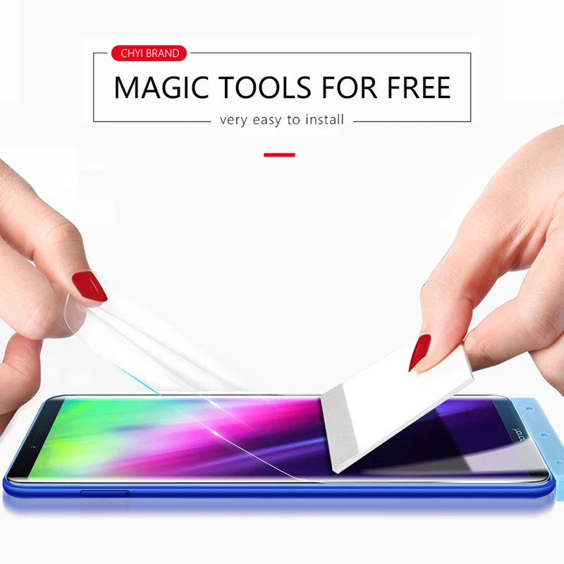 CHYI 3D изогнутая пленка для Huawei Honor Note 10 защита экрана Взрывозащищенная