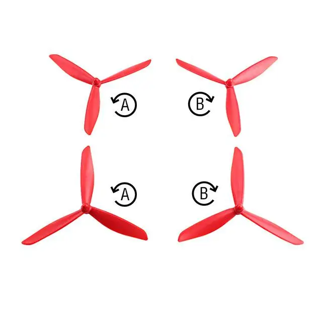 Cymark VS MJX Bugs 2 B2C B2W Модернизированный треугольный самоходный пропеллер запчасти