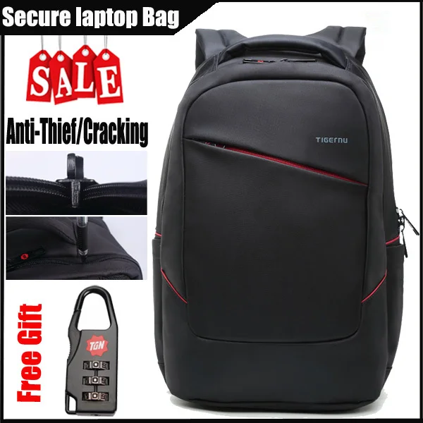 2016 противоугонные Компьютер Ноутбук Мужчины Школьные Рюкзаки Сумки Опрятный