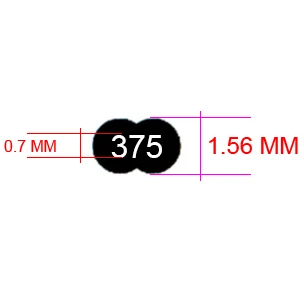CSJA Фирменная Новинка 375 585 750 916 999 Золото ювелирных изделий инструмент с принтом металлическая Сталь формы кольца браслеты ювелирные изделия DIY E537 - Цвет: 375